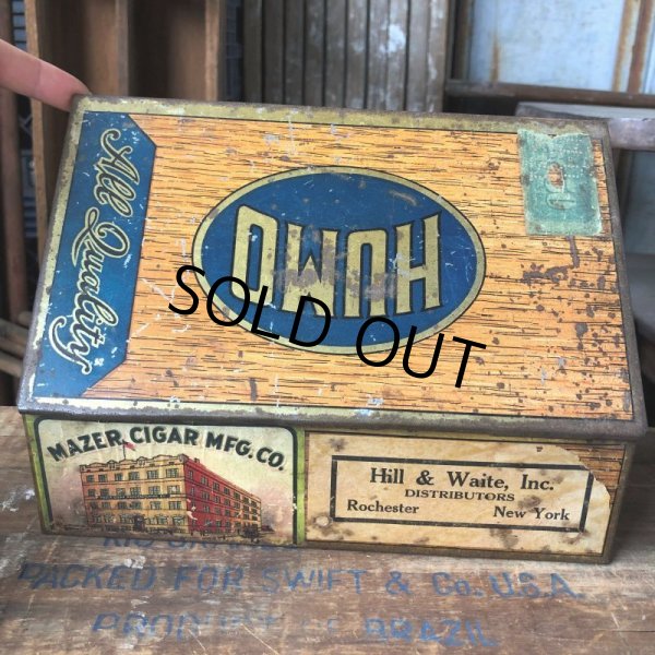 画像5: Vintage Advertising Tin Can HUMO Cigar (B760) (5)