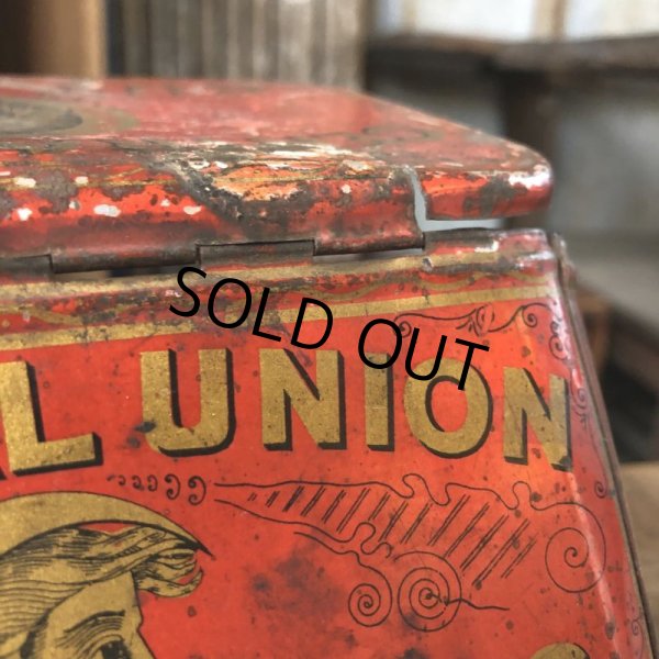 画像8: Vintage Advertising Tin Can CENTRAL UNION Cut Plug (B764) (8)