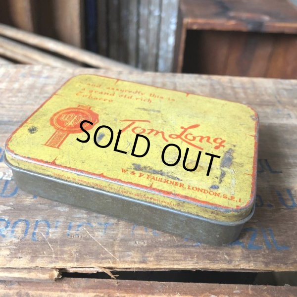 画像2: Vintage Advertising Tin Can Tom Long Tabacco (B770) (2)