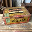 画像2: Vintage Advertising Tin Can PHILLIES Tabacco (B761) (2)