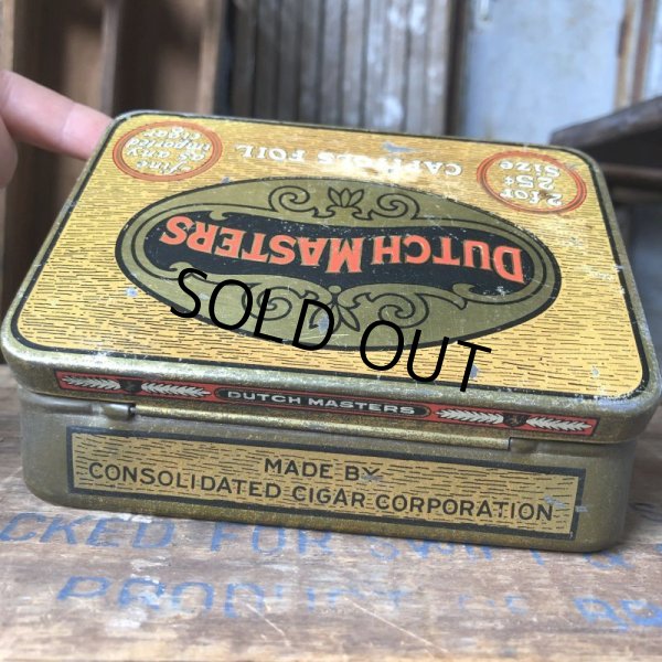 画像4: Vintage Advertising Tin Can DUTCH MASTERS Cigar (B768) (4)