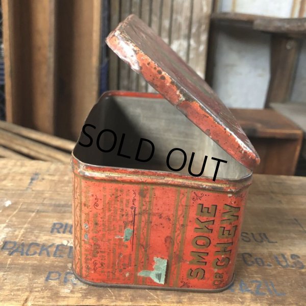 画像6: Vintage Advertising Tin Can CENTRAL UNION Cut Plug (B764) (6)