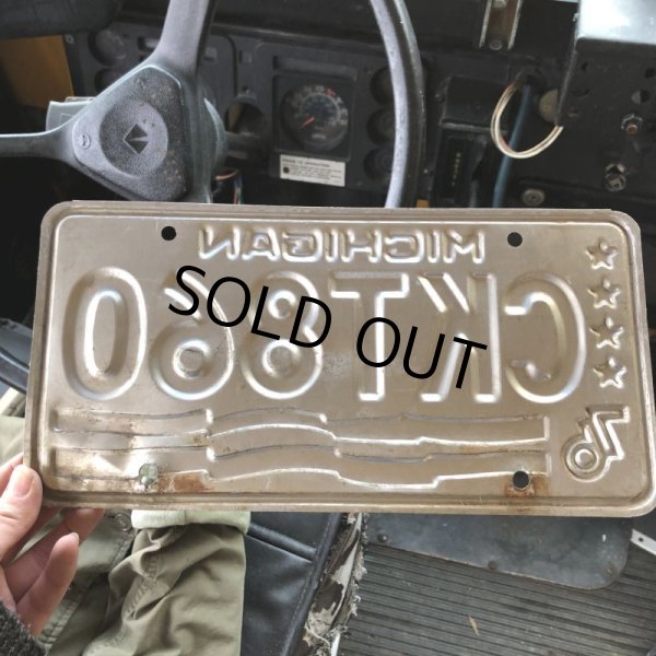 画像2: 70s Vintage American License Number Plate 200YRS (B821) (2)