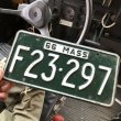 画像1: 60s Vintage American License Number Plate (B846) (1)