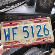 画像1: 70s Vintage American License Number Plate 200YRS (B815) (1)