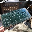 画像2: 60s Vintage American License Number Plate (B845) (2)