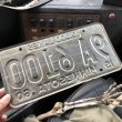 画像2: 60s Vintage American License Number Plate (B830) (2)