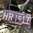 画像1: 60s Vintage American License Number Plate (B840) (1)