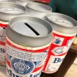 画像9: Vintage Budweiser Advertising 6 Pack Plastic Cans Coin Bank (B858)  (9)