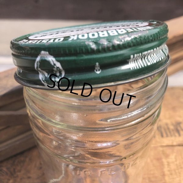 画像3: Vintage Minterook PACIFIC OYSTERS Glass Jar 10oz (B857) (3)