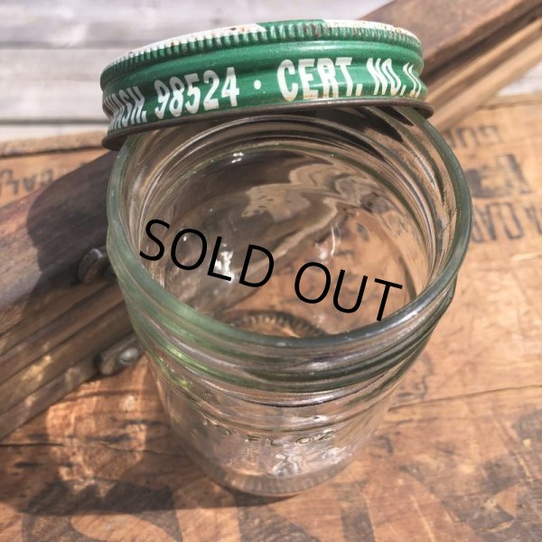 画像2: Vintage Sargent's PACIFIC OYSTERS Glass Jar 10oz (B854) (2)