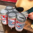 画像3: Vintage Budweiser Advertising 6 Pack Plastic Cans Coin Bank (B858)  (3)