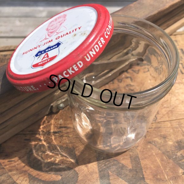 画像2: Vintage SUNNY JIM QUALITY Glass Jar (B853) (2)
