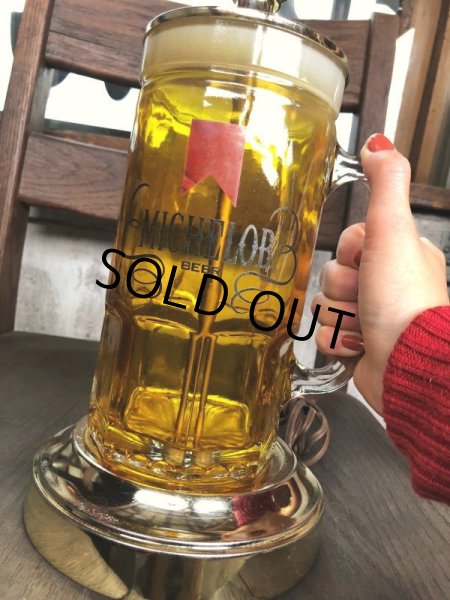 画像17: 70s Vintage Michelob Advertising Beer Mug Table Lamp (B859)  (17)