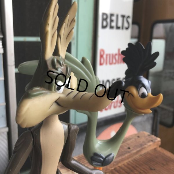 画像6: 70s Vintage Dakin Road Runnner & Wile E. Coyote GOOFY GRAMS Set (B916) (6)