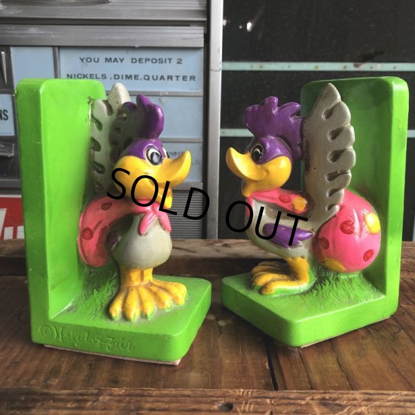 画像6: 70s Vintage Holiday Fair WB Road Runner Book End (B917) (6)