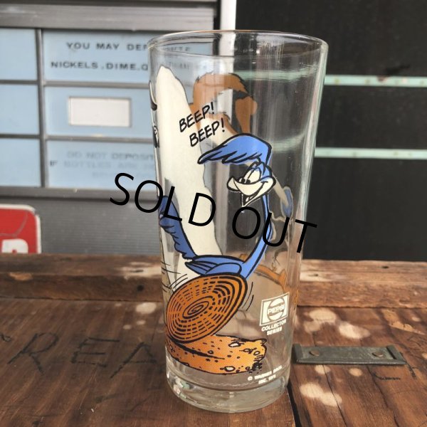 画像5: 70s Vintage Pepsi Glass Road Runner & Wile E. Coyote (B913) (5)