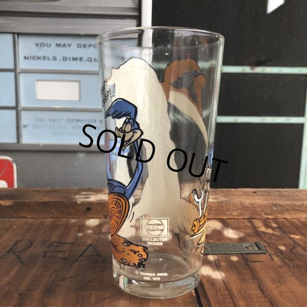 画像6: 70s Vintage Pepsi Glass Road Runner & Wile E. Coyote (B913) (6)