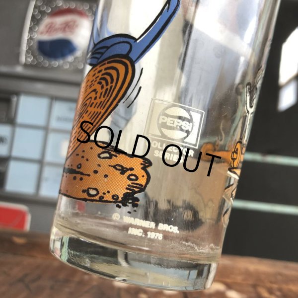 画像2: 70s Vintage Pepsi Glass Road Runner & Wile E. Coyote (B913) (2)