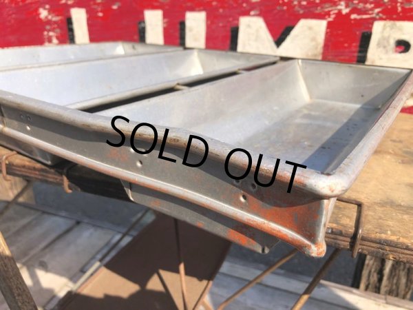 画像7: Vintage Loaf Large Bread Pans Industrial (B920) (7)