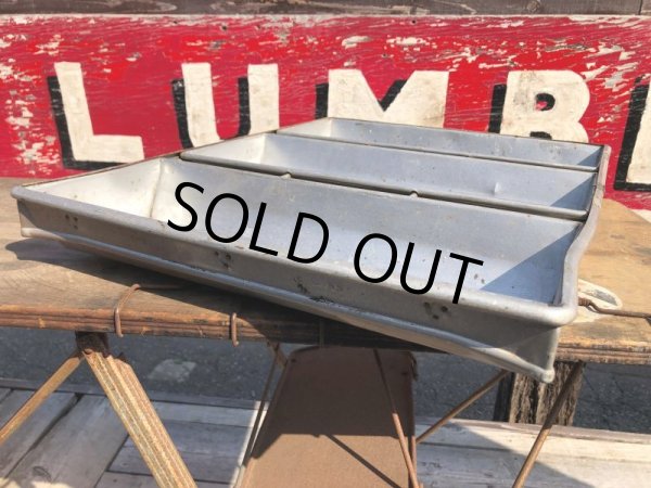 画像4: Vintage Loaf Large Bread Pans Industrial (B920) (4)