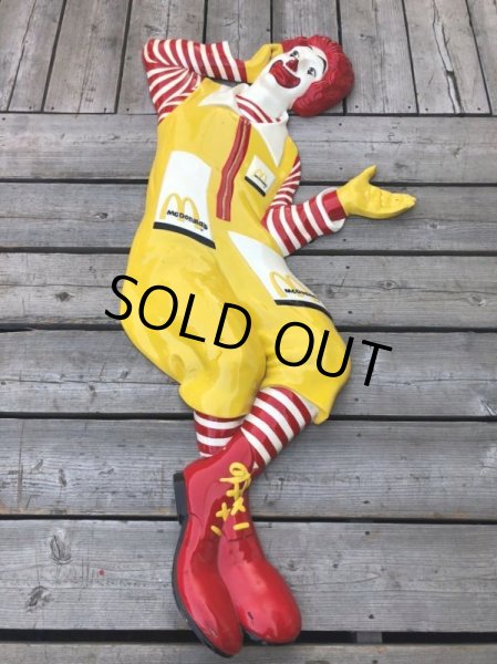 画像7: Vintage McDonald's Ronald Life Size Statue SETMAKERS 3-D Wall Sculpture (B941) (7)