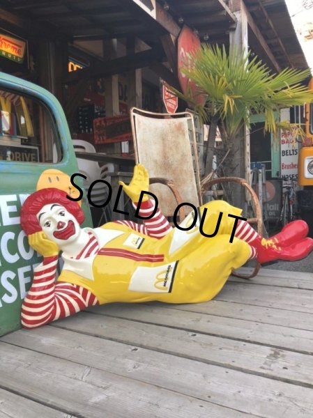 画像11: Vintage McDonald's Ronald Life Size Statue SETMAKERS 3-D Wall Sculpture (B941) (11)