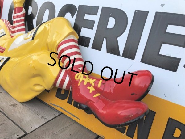 画像3: Vintage McDonald's Ronald Life Size Statue SETMAKERS 3-D Wall Sculpture (B941) (3)