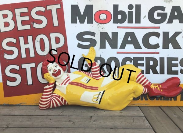 画像6: Vintage McDonald's Ronald Life Size Statue SETMAKERS 3-D Wall Sculpture (B941) (6)