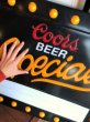 画像6: 80s Vintage Coors Light Beer Motion Chasing Lights Store Display Sign (B942) (6)