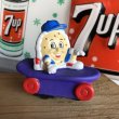 画像1: Vintage I HOP Pancake Kids Meal Toy Chocolate Chip Charlie (B948) (1)