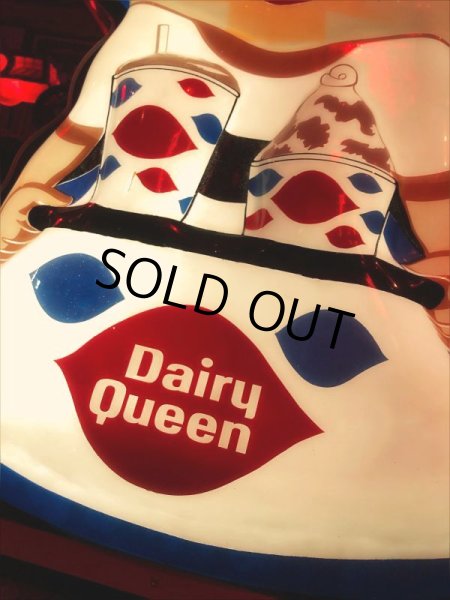 画像11: Vintage Dairy Queen "Dutch Girl" DQ Huge Lighted Sign Very Rare! Hard to Find!!!!!! (B953) (11)