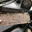 画像1: 20s Vintage American License Number Plate / 1920 VT 19-000 (B860) (1)