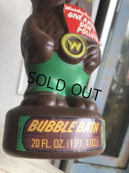 画像2: 60s Vintage Woodsy Owl Bubble Bath Soaky Bottle (B954) (2)