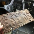 画像2: 40s Vintage American License Number Plate / 1941 VERMONT 20 163 (B887) (2)