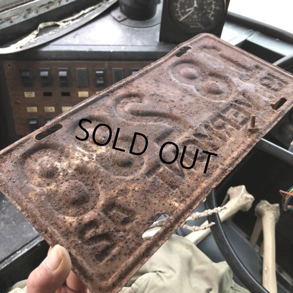 画像2: 40s Vintage American License Number Plate / 1942 VERMONT 18 288 (B894) (2)