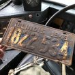 画像1: 40s Vintage American License Number Plate / 1949 ILLINOIS 1822 534 (B902) (1)