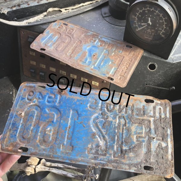 画像3: 40s Vintage American License Number Plate / 1949 ILLINOIS F12 160 SET (B890) (3)