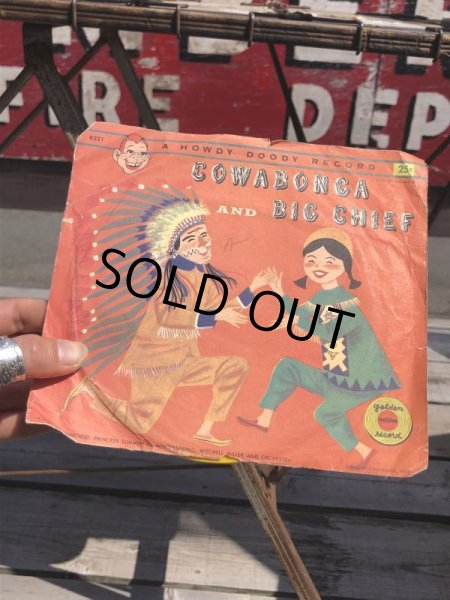 画像6: Vintage Howdy Doody COWABANCA AND BIG CHIEF EP  (B959) (6)