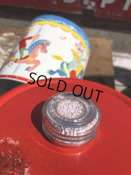画像11: 50s Vintage Howdy Doody COOKIE-GO-ROUND Tin Can (B961) (11)