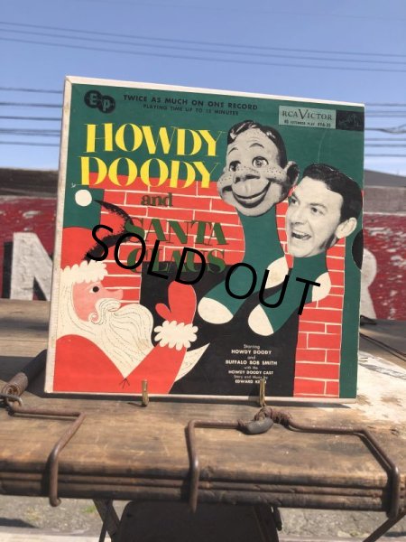 画像1: Vintage Howdy Doody and Santa Claus EP  (B958) (1)