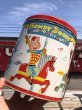 画像12: 50s Vintage Howdy Doody COOKIE-GO-ROUND Tin Can (B961) (12)