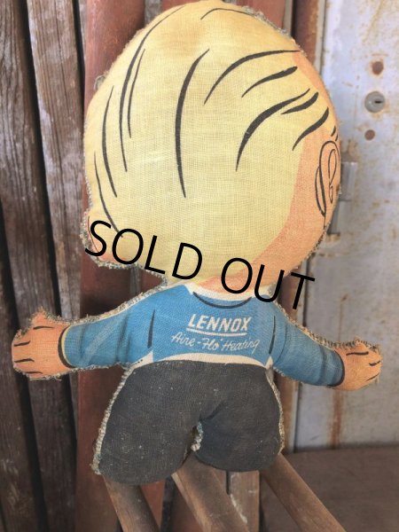 画像3: 40s Vintage Lennie Lennox Advertising Cloth Pillow Doll (B962) (3)