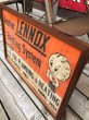 画像10: 40s Vintage Lennie Lennox Advertising Cloth Banner Store Sign w/Frame (B963) (10)