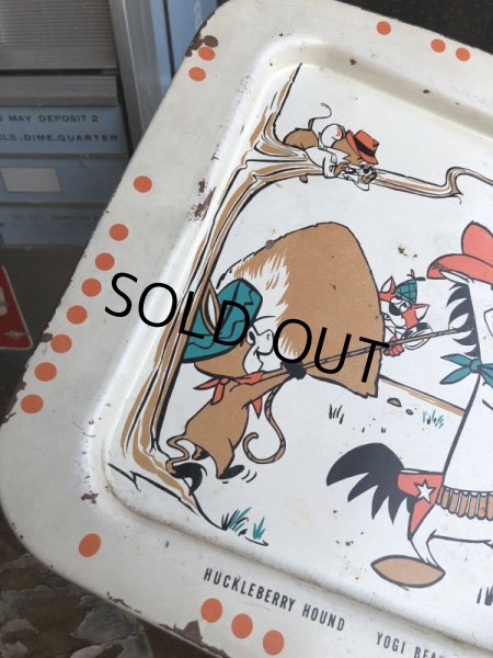 画像11: 60s Vintage Hanna Barbera your TV friends Tray (B973) (11)
