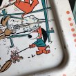 画像2: 60s Vintage Hanna Barbera your TV friends Tray (B973) (2)