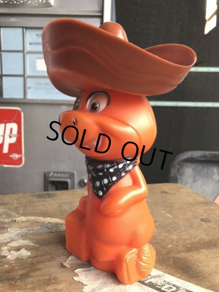 画像4: 60's Vintage Soaky Bobble Bath bottle Bank Ba-Ba Looey (B976) (4)