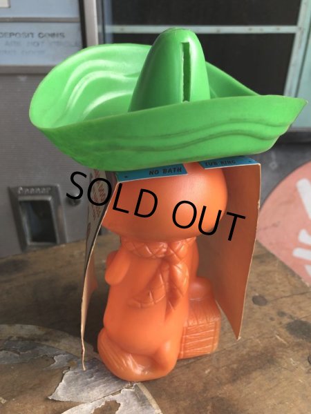 画像3: 60's Vintage Soaky Bobble Bath bottle Bank Ba-Ba Looey (B975) (3)