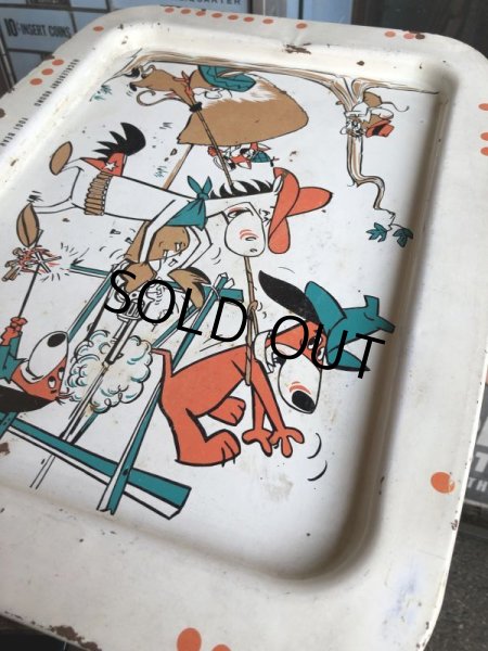 画像8: 60s Vintage Hanna Barbera your TV friends Tray (B973) (8)