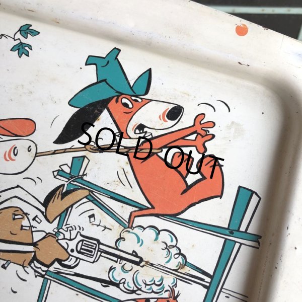 画像3: 60s Vintage Hanna Barbera your TV friends Tray (B973) (3)